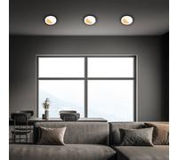Briloner Lámpara LED empotrable 7609 3.000K/4.000K Ø 14 cm