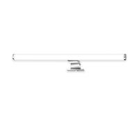 BRILONER - Lámpara LED para espejo de baño IP44 con protección contra salpicaduras, luz blanca neutra, lámpara de baño, iluminación para armarios, lámpara para espejo, 50 x 9,5 x 5 cm, cromada