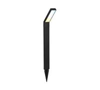 BRILONER - Lámpara Solar para Exterior con Sensor Crepuscular, Regulable de Blanco Cálido a Blanco Frío, Lámpara de Exterior, Lámpara de Pie, Luz de Camino, Luz de Bolardo, 66x50x12,5 cm