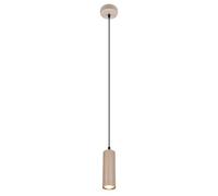 Briloner - Lámpara Techo Colgante Regulable En Altura GU10 Beige 120 cm