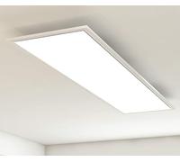 Briloner Leuchten 7193016, rectangular, para techo, montaje en superficie, blanco, metal, plástico, para uso doméstico, para oficina