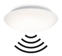 Briloner leuchten - lámpara de techo led con detector de movimiento, lámpara de techo con sensor de luz diurna (opcional), plástico, 20 w, color blanco, diámetro 40,2 cm.