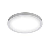 Briloner Leuchten - Lámpara empotrable, lámpara de techo, luz para el techo de 24,5 W, 2400 lúmenes, 4.000 Kelvin, redonda, cromo-mate, 405 x 32 mm (diámetro x altura)