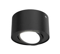 Briloner Leuchten - Lámpara LED empotrable, lámpara de techo de 5 W, reflector giratorio, 470 lumen, 3000 Kelvin, negro, Ø 9cm