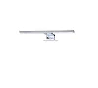 Briloner Leuchten - Luz de espejo LED, cromo, 500 lúmenes, 4,000 Kelvin, IP44