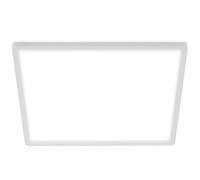 Briloner Plafón LED Slim, angular 42 x 42 cm