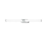 BRILONER - Luminaria LED para Espejos de Baño, Lámpara para Espejos de Baño, Lámpara de Pared, Luminaria de Pared, IP44, Color de Luz Blanco Neutro, 9W, Cromo Mate, 60 cm