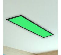 Briloner Panel LED de color, atenuable, RGB, CCT, 100x25cm