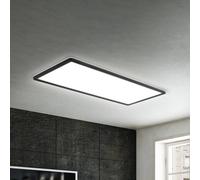 Briloner Panel LED de superficie Slim 58x20cm on/off 4.000K negro