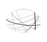 BRILONER Plafón LED Con Patrón de Líneas, 28 cm, Luz Blanca Neutra, Lámpara Para Salón, Comedor, Cocina, Habitación Infantil, Foco de Techo