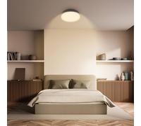 Briloner Plafón LED Nikan, antracita, Ø 28,5 cm, 3000 K EC:EPREL:2407541
