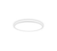 Briloner Plafón LED Tava A, Ø 29 cm, plástico, blanco