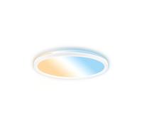 Briloner Plafón LED Tava A, CCT, Ø 29 cm, blanco, control remoto EC:EPREL:2385298