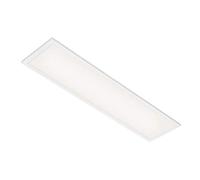 BRILONER - Plafón LED Ultra Plano, Panel Rectangular 100x25x6cm, 22W, 2200 Lúmenes, Lámpara de Techo Para Cocina, Luz Blanca