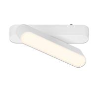 BRILONER - Sistema de rieles Luxtrail LED Tracklight, Blanco cálido, Orientable, Accesorio, LED spot, Proyector, Foco de techo, Plafón, 130mm, Blanco