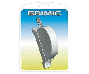 Brimic Recogedor de cinta de persiana abatible 91754 (Anchura de la correa: 18 mm)