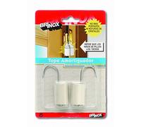 Brinox B78300B - Amortiguador para puertas y ventanas, 7 x 4,4 x 4,2 cm, color blanco