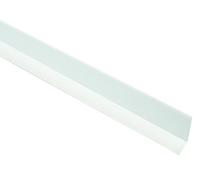 Brinox B80280B - Burlete Goma bajo Puerta, 3,9 x 100 x 0,4 cm, Color Blanco