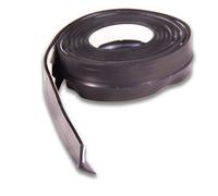 Brinox B82660N - Burlete de goma para puertas de garaje (5 m) color negro