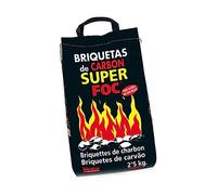 BRIQUETAS CARBON VEGETAL 2,5KG 08006 SUPERFOC