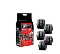 Briquetas Weber® 4 Kg Accesorios Barbacoa Camping