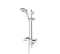 Bristan CAS KIT04 C - Kit de ducha en cascada con 5 funciones grandes, cromado