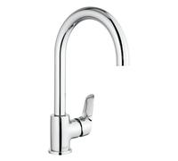 Bristan SE SNK C Seltz Monobloc - Grifo mezclador monomando para cocina, cromado