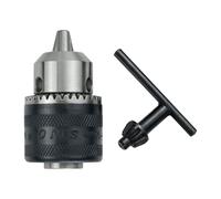 Broca Chuck - Cabezal de conversión de acero al carbono M10 x 1,5, adaptador de 1,5 a 10 mm, rango de sujeción | broca de conversión de amoladora angular con compartimento giratorio | broca de