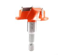 Broca de bisagra con punta de carburo de 35 mm, taladro de vástago hexagonal de 1/4 pulgadas para madera, tablero de partículas, melamina, CNC y prensa de taladro, abridor de agujeros de precisión