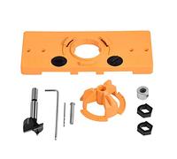 Broca de Corona para Taladro de 35mm con Plantilla de Bisagra Oculta, Kit de Herramientas para Carpintería y Bricolaje