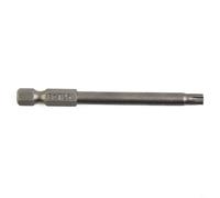 Broca de destornillador de seguridad Torx T40 de 75 mm, cabeza magnética de 1/4 pulgadas, vástago hexagonal de aleación de acero 60HRC para prueba de estrella para herramientas manuales de taladro