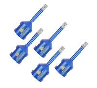 Broca de Diamante 6MM - BRSCHNITT Vacío Soldadura para gres Porcelánico Azulejo Cerámica Mármol Granito Taladrado, adecuado para amoladoras M14 angulares （5 Piezas）