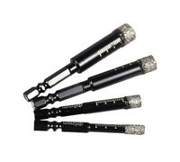 Broca de diamante con vástago hexagonal for baldosas cerámicas secas soldadas, 5 a 16 mm, for mármol, cerámica, granito, porcelana, copa sierra, abridor agujeros(8mm)