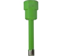 Broca de diamante para perforación húmeda, tipo corona, rosca M 12, diámetro 10 mm x 60 mm, referencia 36111000