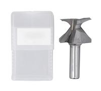 Broca de enrutador con corte integrado para curvatura de arcos, broca de enrutador para carpintería con vástago de 1/2 pulgada, broca de conformado de radio R18 para puertas de