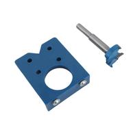 Broca de perforación con bisagra de 35 mm, herramienta de carpintería, brocas, plantilla de bisagra para instalación de puerta de gabinete, guía de perforación de precisión