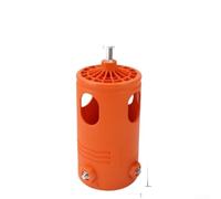 Broca desgranadora de maíz de instalación rápida, herramienta de trilladora eléctrica de nailon duro, dispositivo portátil de desgranado de maíz para procesamiento de jardín en casa, granja (naranja)