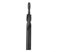 Broca escalonada en espiral HSS 90°/180° para bajar y desbarbar para metal, acero para herramientas y aluminio, avellanador cónico negro con vástago hexagonal (M4 x 180 grados)