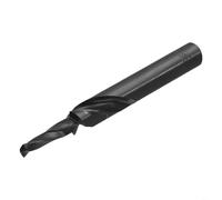 Broca escalonada en espiral HSS, para perforación de metal y biselado, herramienta de avellanado de 90/180 grados, para acero, aleación de aluminio, cobre, latón y hierro (M5 x 180 grados)
