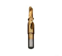 Broca escalonada M35 HSS de 180° para metal, escariador de biselado de agujero avellanado en espiral, acabado dorado para perforación e instalación (tamaño opcional) (8)