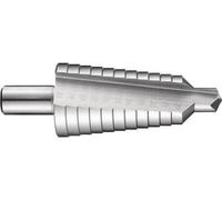 Broca escalonada, rango de perforación de 20-30 mm, acero de alta velocidad (HSS)