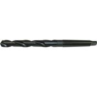 Broca helicoidal DIN 345, tipo N, diámetro 34,5 mm, acero rápido, perfil mecanizado, con conector MK4, marca TECWERK