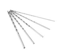 Broca Helicoidal, Extra Larga y de Alta Velocidad Recta de Acero Profesional Broca Helicoidal Broca Mini Micro Herramienta de Uso Perfecto 2-5 Mm para Madera Acero Madera Plástico