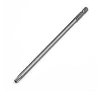 Broca larga para destornillador Torx T8 para t10 para t15 para t20 para t25 T27 para t30 T40 150 mm de alta dureza 60HRC hexagonal de 1/4 pulgadas para taladros (T27)