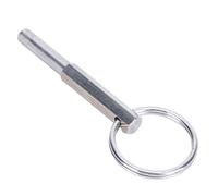 Broca para Máquina para Hacer Llaves, Llave con Cabeza Ovalada, Broca para Máquina para Llaves de Acero Inoxidable Portátil con 6 Juntas para Herramientas de Reparación de