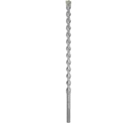 Broca para martillo SDS Max, Ø 25 x 540 mm (placa de carburo de tungsteno resistente a impactos, acero para herramientas de alta calidad, espiral doble fresada, para hormigón, mampostería, sistema SDS