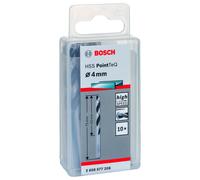 Broca para metal HSS-RPointTeQ DIN338 4.0x43x75 (10 uds.) | BOSCH 2608577208