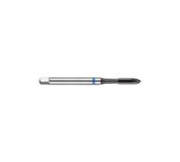 Broca para roscado de máquinas, norma DIN 376B, tipo E241, rosca M18x2.5mm, acero rápido HSS-E-PM SUPER-B, longitud 2,5 veces el diámetro, precisión 6H, marca DORMER