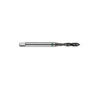 Broca para roscar máquinas, norma DIN 371C, tipo E474, para roscar M3x0.5mm, acero rápido HSS-E-PM SUPER-B, longitud 2,5 veces el diámetro, precisión 6H, marca DORMER