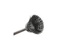 Brocas de cepillo de alambre, Broca de cepillo alambre, juego giratorio muela pulidora, acero, latón, cobre for Dremel(Bowl Type steel)